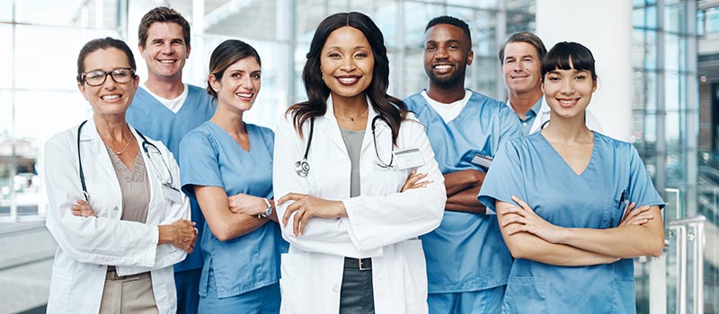 Group of doctors