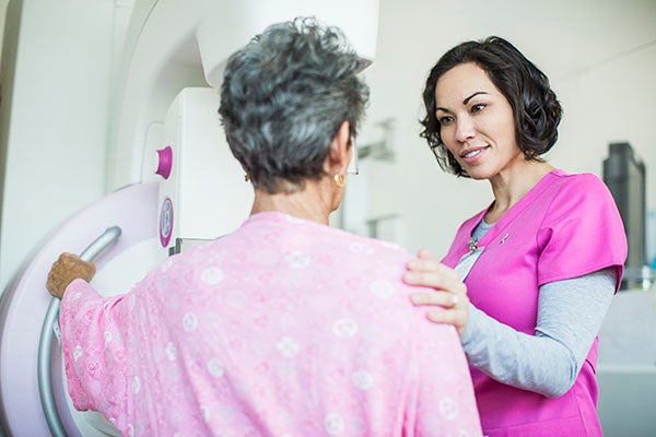 patient mammogram