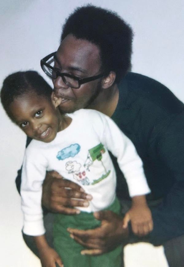 Le-Ann with father